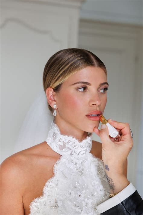 sofia richie chanel lipstick wedding|Sofia Richie pink lip balm.